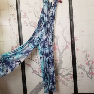 🆕️FASHION TO FIGURE Blue Tie Dye Jumper